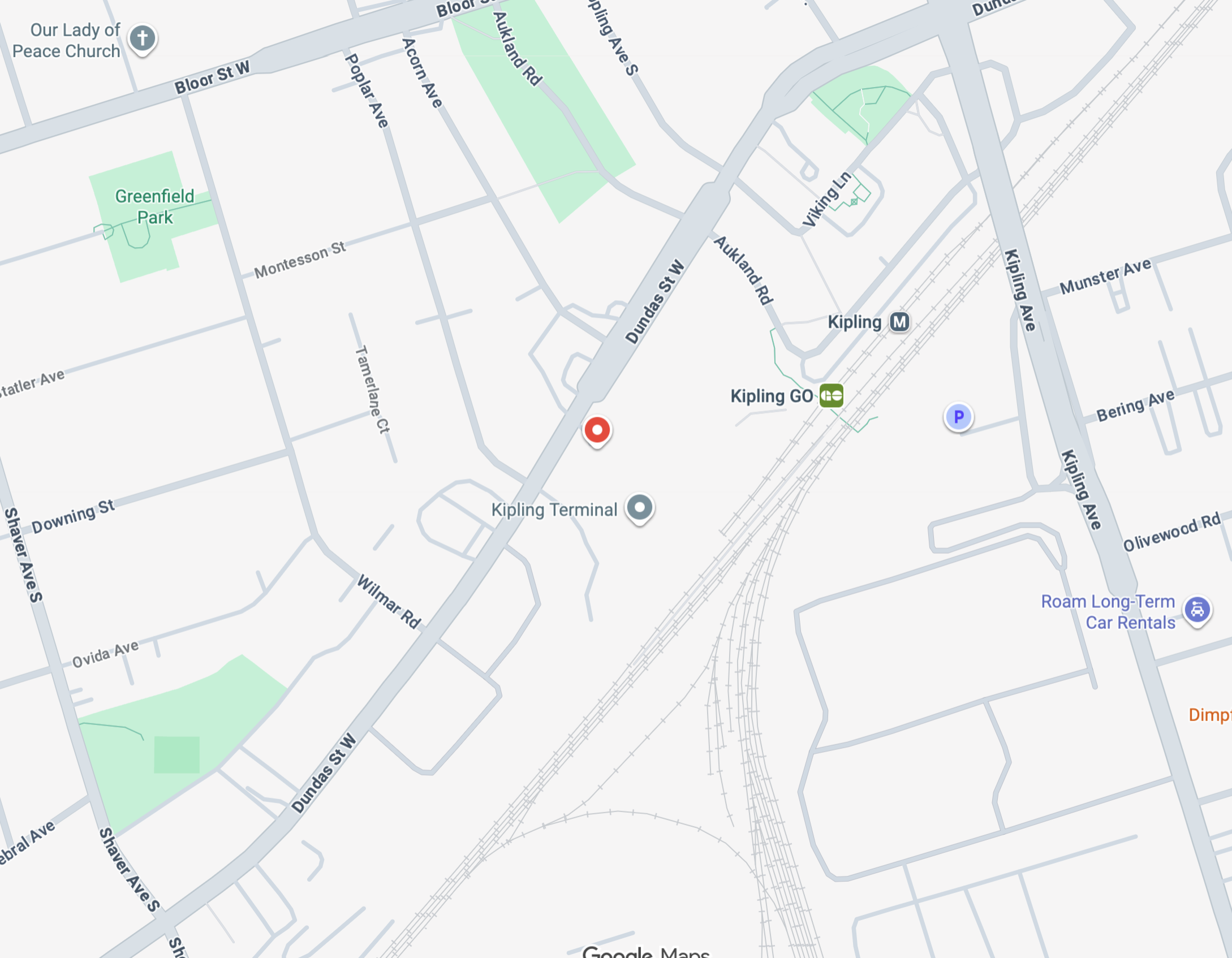 Teachaway Toronto Location Map